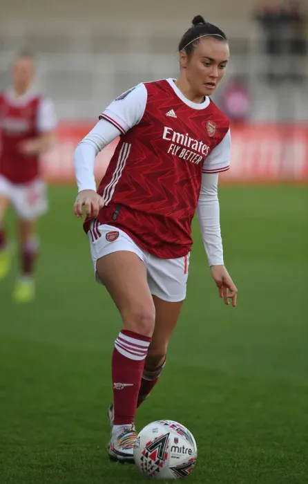 Framed Print : Arsenal's Caitlin Foord Dazzles in FA WSL Clash Against Birmingham City Women Framed Print : Arsenal's Caitlin Foord Dazzles in FA WSL Clash Against Birmingham City Women