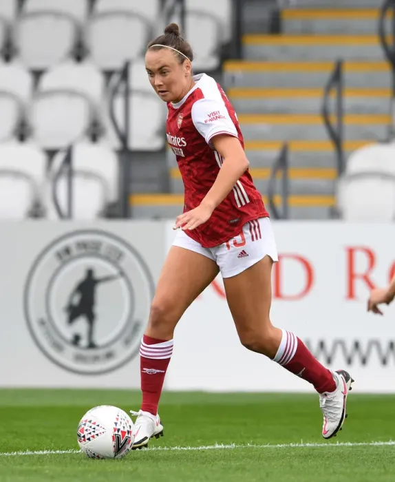 Framed Print : Arsenal's Caitlin Foord Shines in Action: Arsenal Women vs Reading Women, FA WSL Match