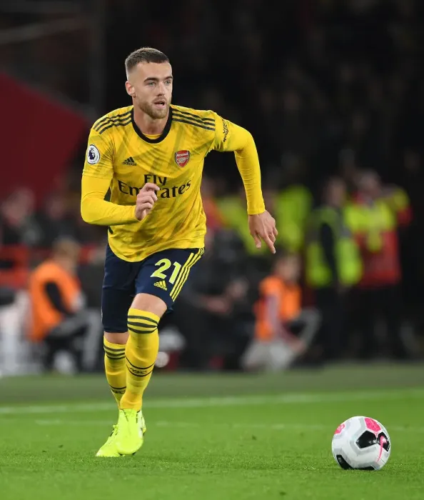 Framed Print : Arsenal's Calum Chambers in Action at Sheffield United's Bramall Lane (Premier League 2019-20) Framed Print : Arsenal's Calum Chambers in Action at Sheffield United's Bramall Lane (Premier League 2019-20)