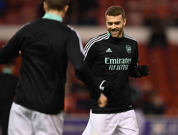 Arsenal's Calum Chambers Ahead of Nottingham Forest FA Cup Clash