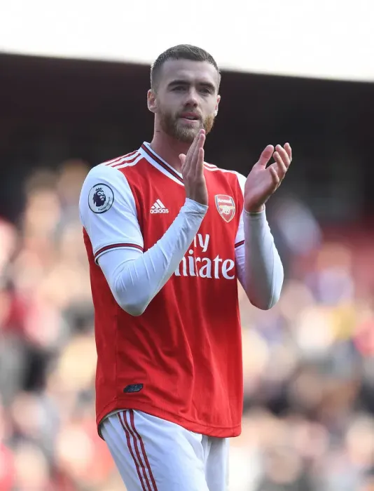 Framed Print : Arsenal's Calum Chambers Reacts After Arsenal FC vs AFC Bournemouth, Premier League 2019-20 Framed Print : Arsenal's Calum Chambers Reacts After Arsenal FC vs AFC Bournemouth, Premier League 2019-20