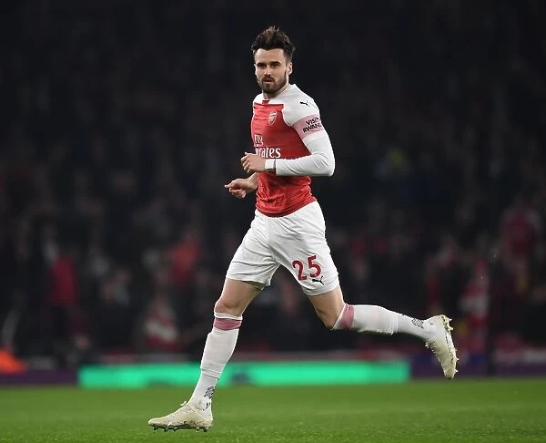 Arsenal's Carl Jenkinson in Action Against AFC Bournemouth, Premier League 2018-19