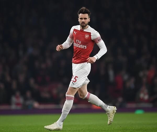 Arsenal's Carl Jenkinson in Action Against AFC Bournemouth, 2018-19