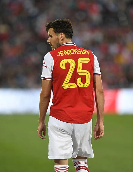 Arsenal's Carl Jenkinson in Action against Colorado Rapids