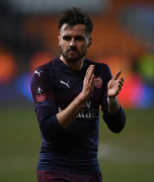 Framed Print : Arsenal's Carl Jenkinson in FA Cup Action: Arsenal vs Blackpool (2019) Framed Print : Arsenal's Carl Jenkinson in FA Cup Action: Arsenal vs Blackpool (2019)