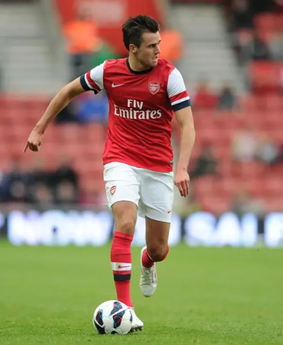 Framed Print : Arsenal's Carl Jenkinson in Pre-Season Action against Anderlecht (2012-13) Framed Print : Arsenal's Carl Jenkinson in Pre-Season Action against Anderlecht (2012-13)