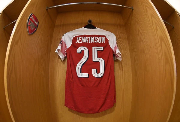 Arsenal's Carl Jenkinson: Preparing for Battle in the Arsenal Changing Room