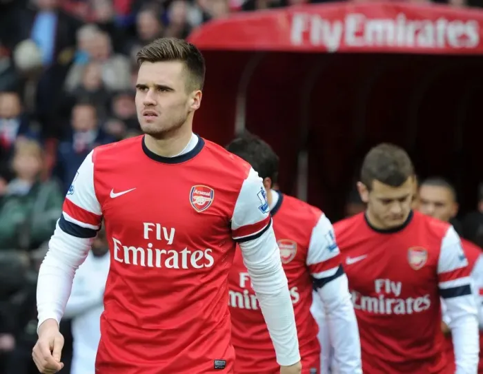 Framed Print : Arsenal's Carl Jenkinson Ready for Swansea Clash (2012-13) Framed Print : Arsenal's Carl Jenkinson Ready for Swansea Clash (2012-13)