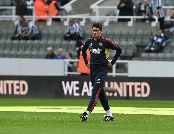 Arsenal's Carlos Cuesta Prepares for Newcastle United Clash in Premier League Showdown (2022-23)