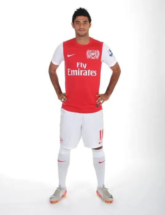 Framed Print : Arsenal's Carlos Vela at Emirates Stadium Photocall (April 8, 2011) Framed Print : Arsenal's Carlos Vela at Emirates Stadium Photocall (April 8, 2011)