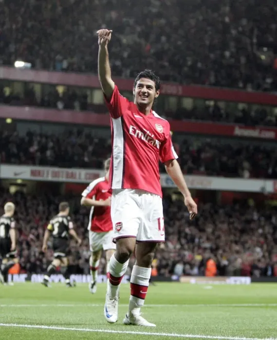 Framed Print : Arsenal's Carlos Vela Scores Brace in 6-0 Carling Cup Victory over Sheffield United Framed Print : Arsenal's Carlos Vela Scores Brace in 6-0 Carling Cup Victory over Sheffield United