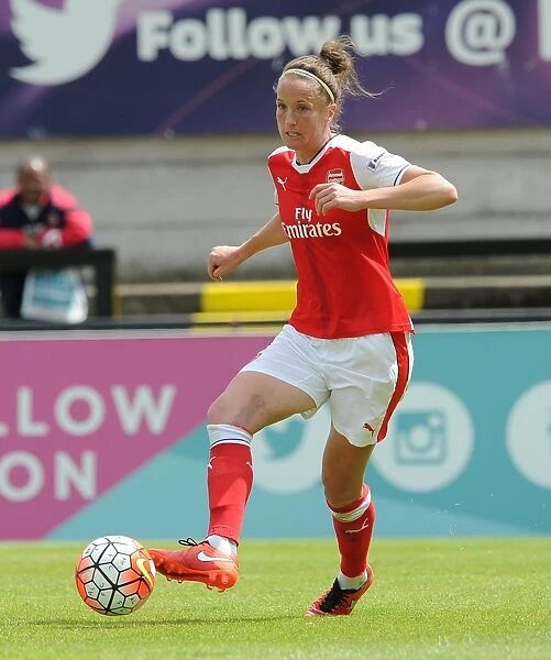 Arsenal's Casey Stoney Guides Team to 2-0 WSL Division One Victory over Notts County at Meadow Park