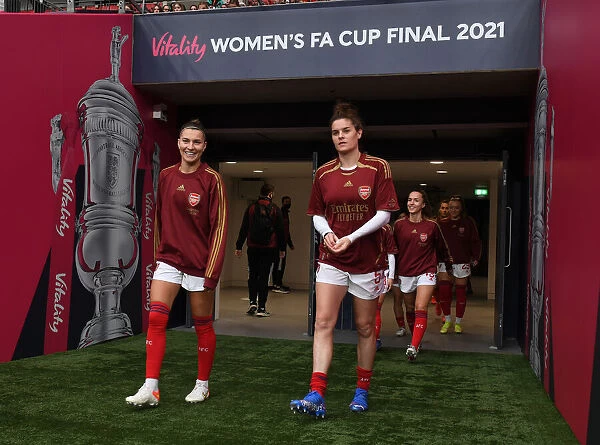 Arsenal's Catley and Beattie Ready for FA Cup Showdown Against Chelsea at Wembley