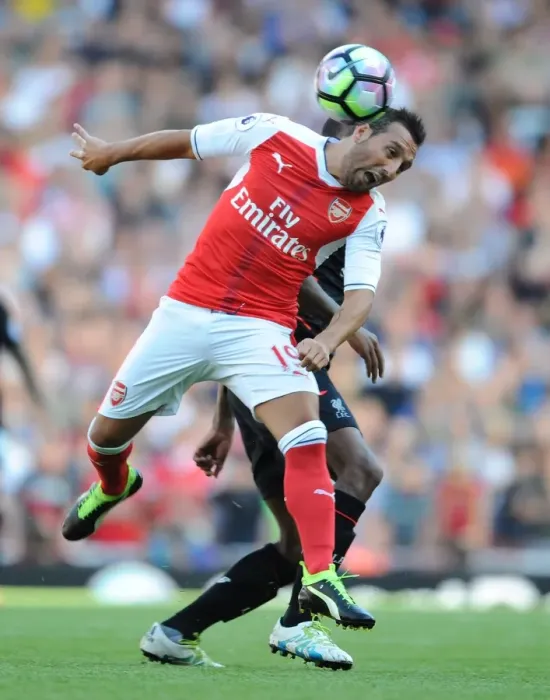 Framed Print : Arsenal's Cazorla Outmaneuvers Wijnaldum in Intense 2016-17 Arsenal vs. Liverpool Clash Framed Print : Arsenal's Cazorla Outmaneuvers Wijnaldum in Intense 2016-17 Arsenal vs. Liverpool Clash