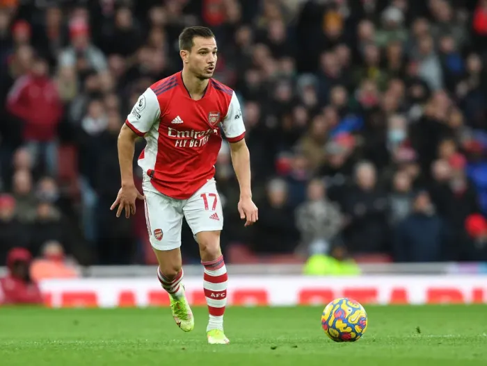 Framed Print : Arsenal's Cedric Soares in Action Against Brentford at Emirates Stadium, Premier League 2021-22 Framed Print : Arsenal's Cedric Soares in Action Against Brentford at Emirates Stadium, Premier League 2021-22