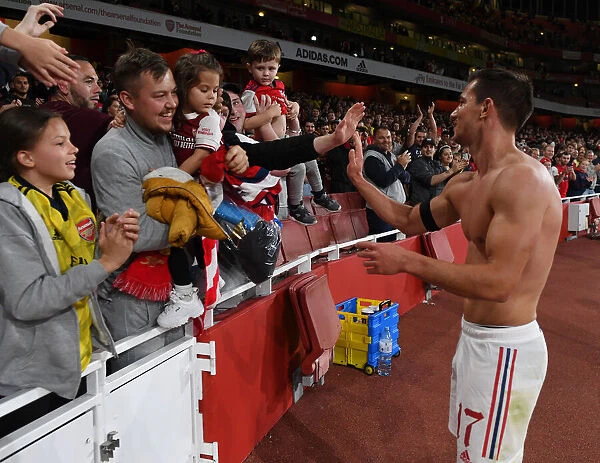 Arsenal's Cedric Wins Heart of Young Fan with Shirt Gesture in Carabao Cup Match vs AFC Wimbledon