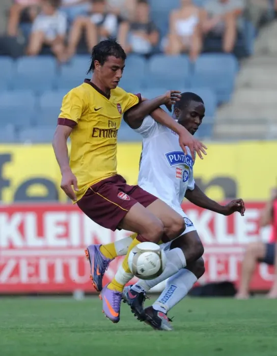 Framed Print : Arsenal's Chamakh Shines: 4-0 Thrashing of Sturm Graz (2010-11) Framed Print : Arsenal's Chamakh Shines: 4-0 Thrashing of Sturm Graz (2010-11)