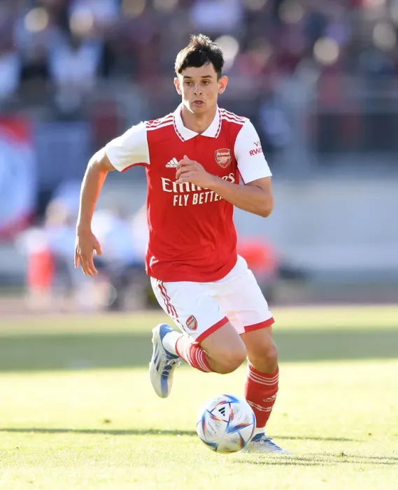 Framed Print : Arsenal's Charlie Patino Shines in Pre-Season Clash Against 1. FC Nurnberg Framed Print : Arsenal's Charlie Patino Shines in Pre-Season Clash Against 1. FC Nurnberg