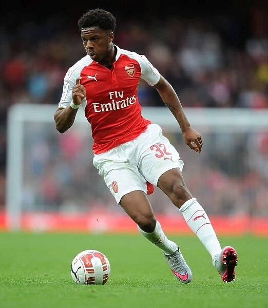 Arsenal's Chuba Akpom in Action at Emirates Cup 2015 / 16 vs VfL Wolfsburg