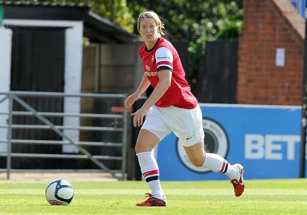 Arsenal's Ciara Grant in Action against Lincoln Ladies in FA WSL Match