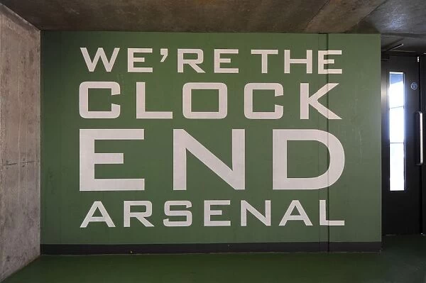 Arsenal's Clock End: Emirates FA Cup Quarter-Final vs. Lincoln City