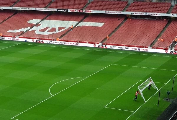 Arsenal's Clock End Goals: Setting Up for the Clash against Manchester United (2014-15)