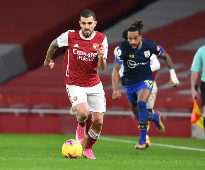 Framed Print : Arsenal's Dani Ceballos in Action: Arsenal vs Southampton (Premier League 2020-21, Emirates Stadium) Framed Print : Arsenal's Dani Ceballos in Action: Arsenal vs Southampton (Premier League 2020-21, Emirates Stadium)