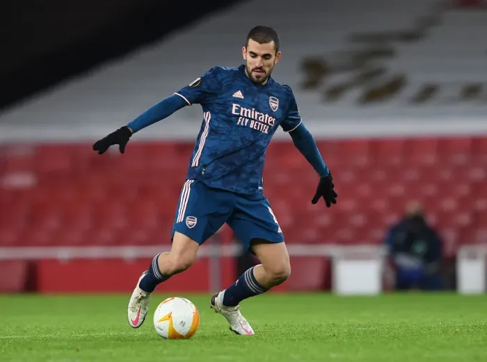 Framed Print : Arsenal's Dani Ceballos in Action Against Rapid Wien in Europa League Match Framed Print : Arsenal's Dani Ceballos in Action Against Rapid Wien in Europa League Match