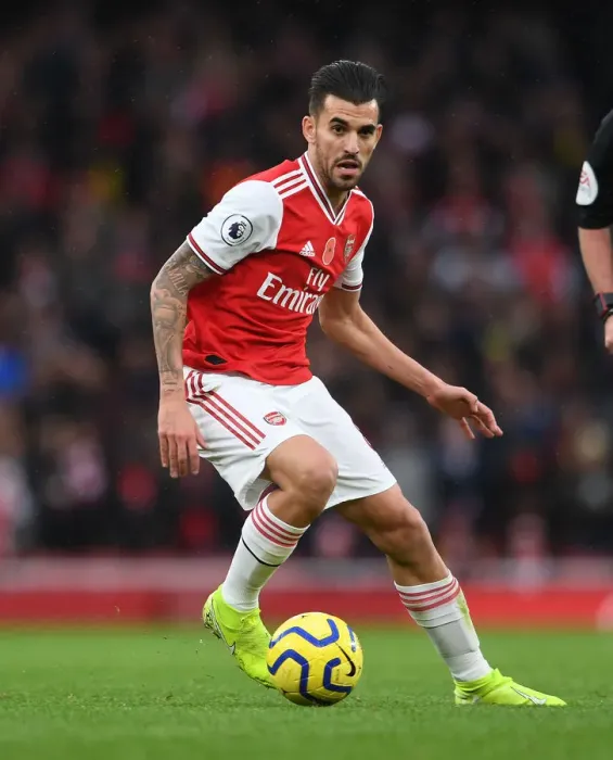 Framed Print : Arsenal's Dani Ceballos in Action against Wolverhampton Wanderers in the Premier League (2019-20)