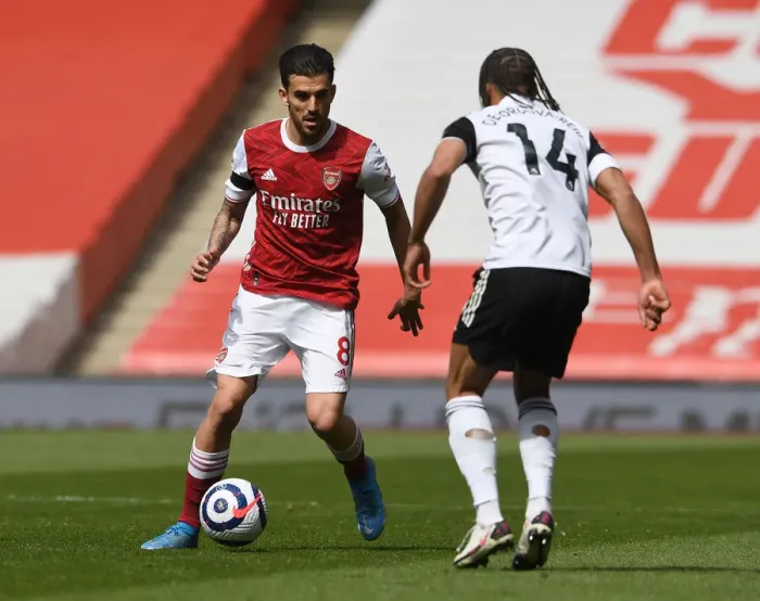 Framed Print : Arsenal's Dani Ceballos at Emirates Stadium: Arsenal v Fulham, 2021-22 Premier League (Behind Closed Doors) Framed Print : Arsenal's Dani Ceballos at Emirates Stadium: Arsenal v Fulham, 2021-22 Premier League (Behind Closed Doors)