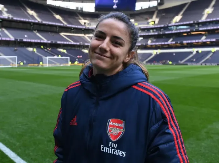 Framed Print : Arsenal's Danielle van de Donk Ready for Tottenham Showdown in FA WSL Clash