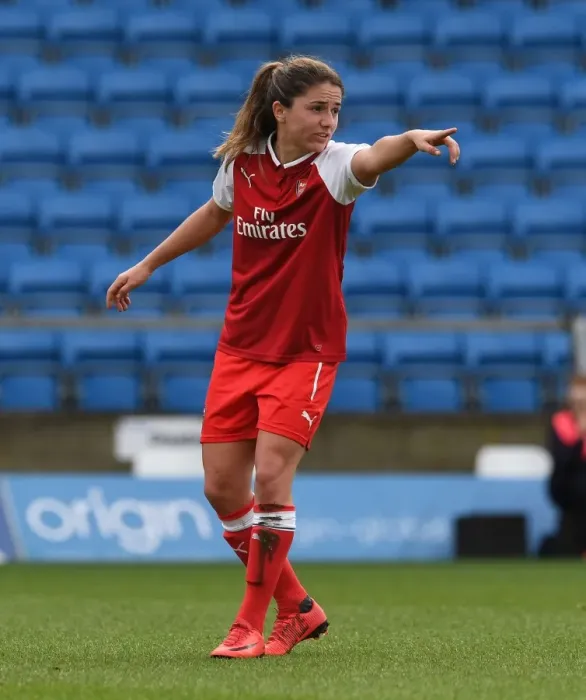 Framed Print : Arsenal's Danielle van de Donk Shines in Dominant Performance Against Reading FC in WSL Match Framed Print : Arsenal's Danielle van de Donk Shines in Dominant Performance Against Reading FC in WSL Match