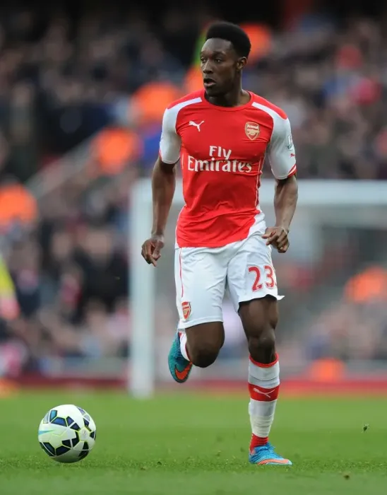 Framed Print : Arsenal's Danny Welbeck in Action Against West Ham United - Premier League 2014 / 15