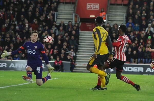 Arsenal's Danny Welbeck Scores First Goal in FA Cup Fourth Round Clash Against Southampton