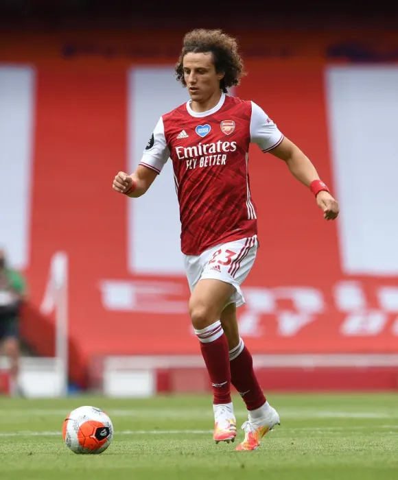 Framed Print : Arsenal's David Luiz in Action: Arsenal vs. Watford, Premier League 2019-2020 Framed Print : Arsenal's David Luiz in Action: Arsenal vs. Watford, Premier League 2019-2020