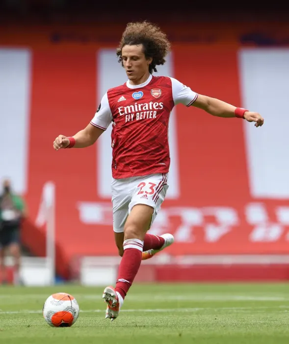 Framed Print : Arsenal's David Luiz in Action: Arsenal vs. Watford, Premier League 2019-2020 Framed Print : Arsenal's David Luiz in Action: Arsenal vs. Watford, Premier League 2019-2020