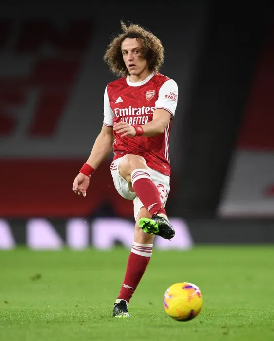 Framed Print : Arsenal's David Luiz in Action against Newcastle United at Emptied Emirates Stadium (Premier League 2020-21) Framed Print : Arsenal's David Luiz in Action against Newcastle United at Emptied Emirates Stadium (Premier League 2020-21)