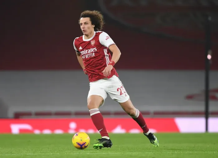 Framed Print : Arsenal's David Luiz at Empty Emirates: Arsenal vs. Wolverhampton Wanderers (Premier League, November 2020) Framed Print : Arsenal's David Luiz at Empty Emirates: Arsenal vs. Wolverhampton Wanderers (Premier League, November 2020)