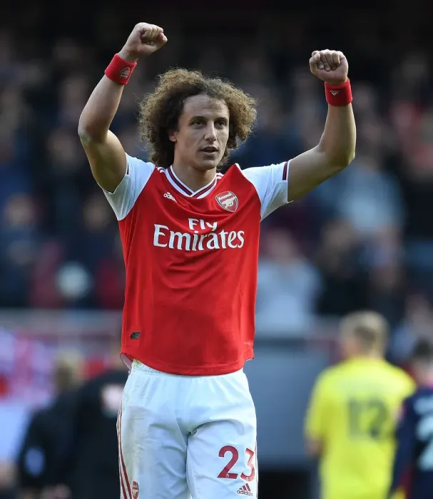 Framed Print : Arsenal's David Luiz Reacts After Arsenal FC vs AFC Bournemouth, Premier League 2019-20 Framed Print : Arsenal's David Luiz Reacts After Arsenal FC vs AFC Bournemouth, Premier League 2019-20