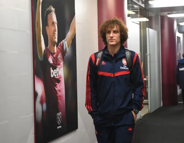 Framed Print : Arsenal's David Luiz Ready for West Ham Clash in Premier League Showdown Framed Print : Arsenal's David Luiz Ready for West Ham Clash in Premier League Showdown