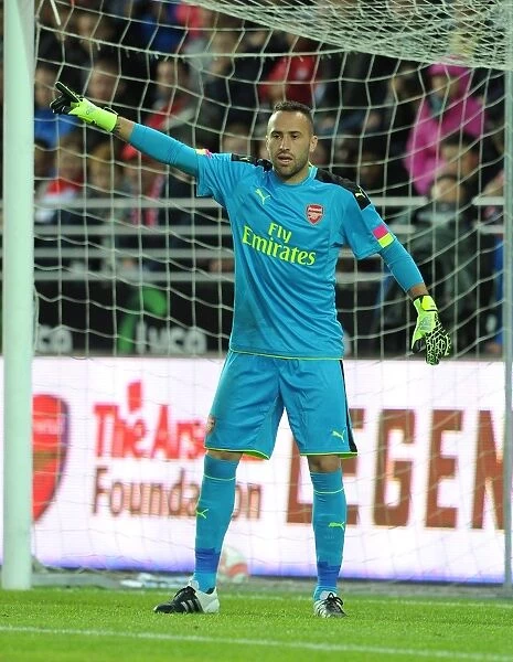 Arsenal's David Ospina in Action Against Viking FK, Norway 2016