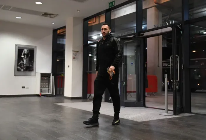 Framed Print : Arsenal's David Ospina Arrives at Emirates Stadium Ahead of Arsenal v Östersunds FK UEFA Europa League Match