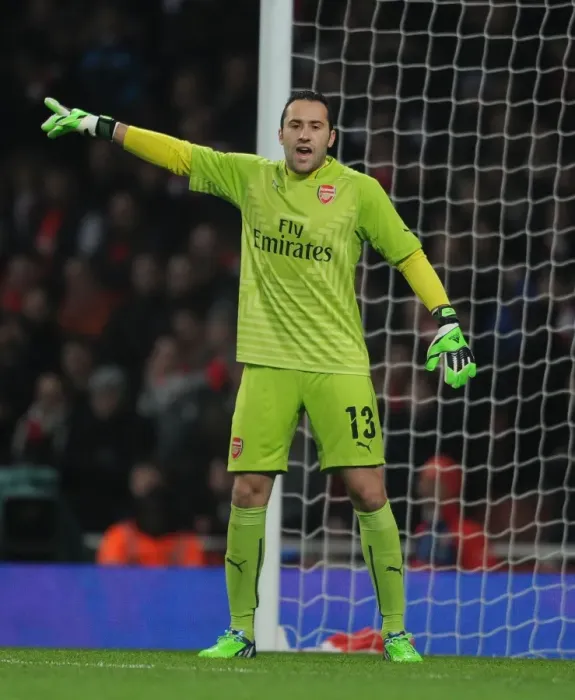 Framed Print : Arsenal's David Ospina Focused in FA Cup Clash Against Hull City