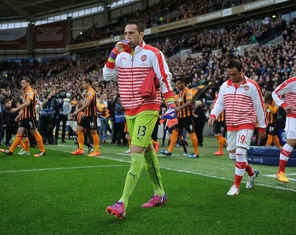 Arsenal's David Ospina Gears Up for Hull City Showdown in Premier League (May 2015)