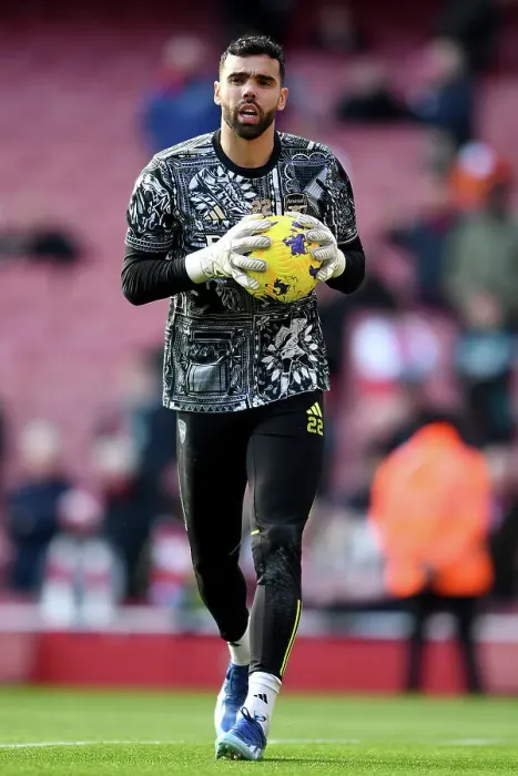 Framed Print : Arsenal's David Raya: Focused Pre-Match Routine Ahead of Arsenal vs Brighton & Hove Albion (2023-24) Framed Print : Arsenal's David Raya: Focused Pre-Match Routine Ahead of Arsenal vs Brighton & Hove Albion (2023-24)
