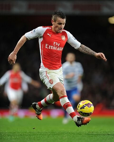 Arsenal's Debuchy in Action: Arsenal vs. Queens Park Rangers (2014-15)