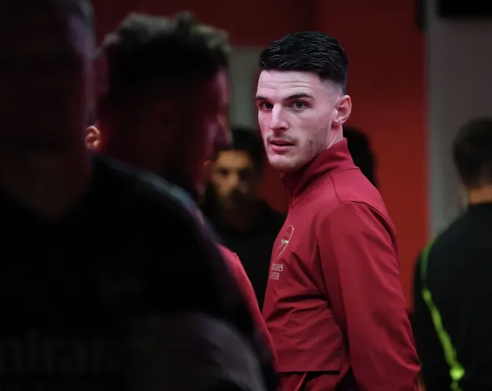 Framed Print : Arsenal's Declan Rice Gears Up: Arsenal FC vs. Nottingham Forest, Premier League 2023-24 Framed Print : Arsenal's Declan Rice Gears Up: Arsenal FC vs. Nottingham Forest, Premier League 2023-24