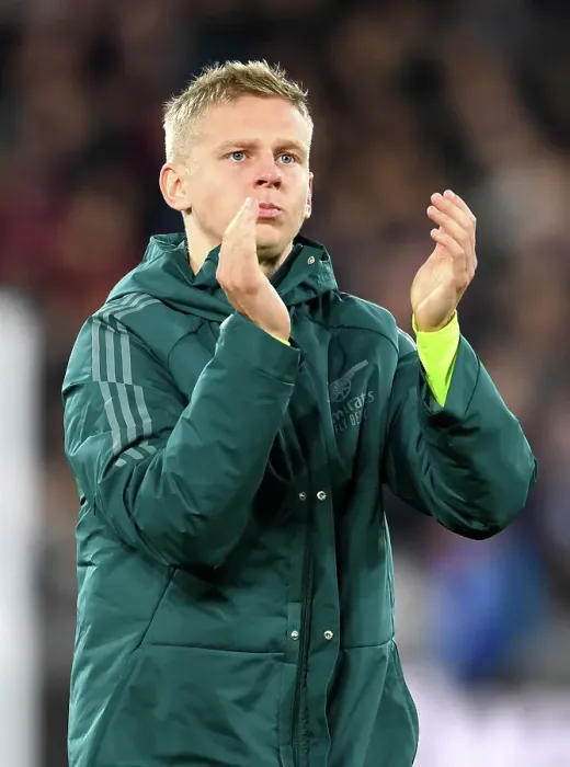 Framed Print : Arsenal's Defeat at West Ham United in Carabao Cup: Oleksandr Zinchenko Bids Farewell to Fans