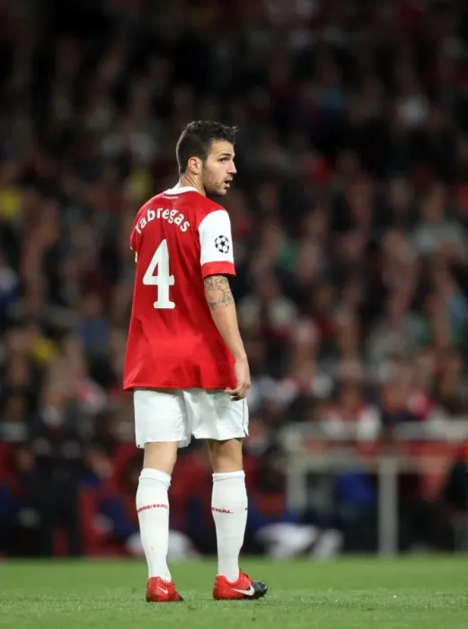 Framed Print : Arsenal's Dominance: Cesc Fabregas Leads Historic 6-0 UEFA Champions League Victory Framed Print : Arsenal's Dominance: Cesc Fabregas Leads Historic 6-0 UEFA Champions League Victory