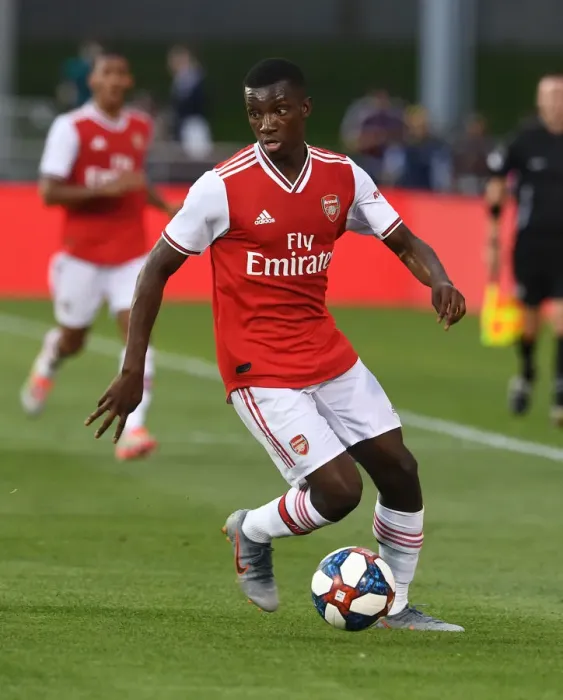 Framed Print : Arsenal's Eddie Nketiah in Action against Colorado Rapids (2019-20)